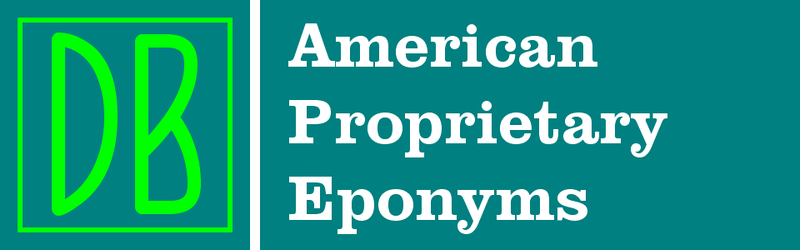 Database of American Proprietary Eponyms
